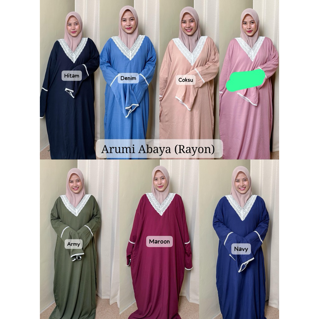 ABAYA ARUMI RAYON