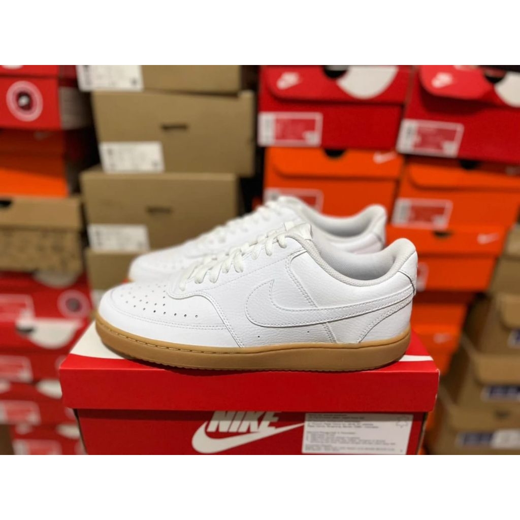SALE ORIGINAL NIKE COURT VISION LO WHITE GUM