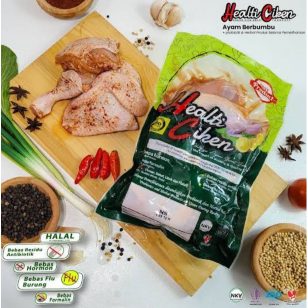 healti ciken ayam potong 10 marinasi 1kg