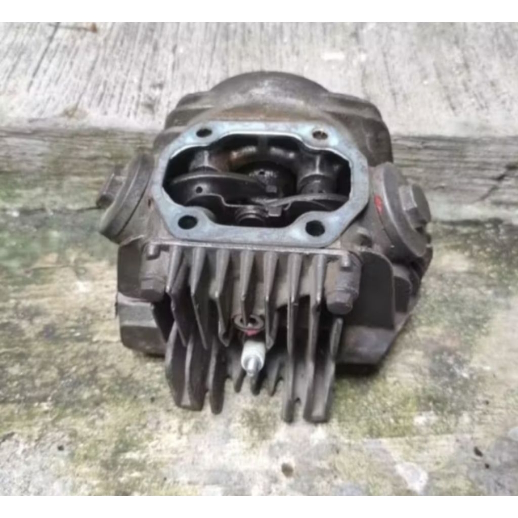 blok head bahan kosongan Honda Astrea grand legenda Supra fit lama original second copotan pnp