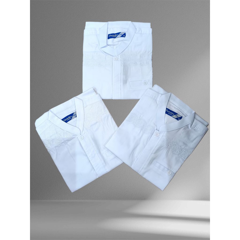 KOKO ATASAN ANAK SYAHDIKA PUTIH LENGAN PENDEK