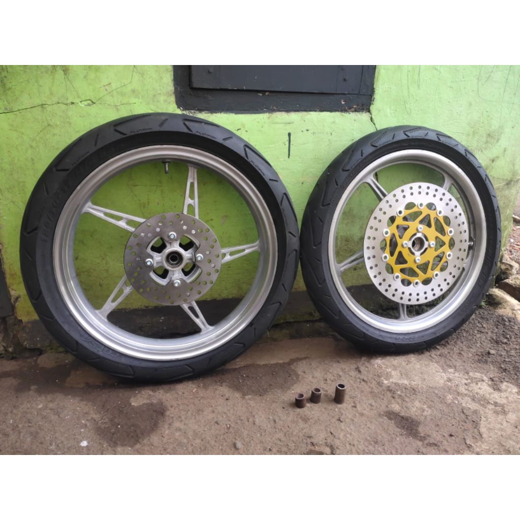Paket lengkap velg enkei NJMX pnp Vixion New