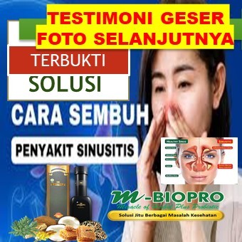 HERBAL MBIOPRO II OBAT CHRONIC SINUSITIS II CAIRAN OBAT SINUSITIS II OBAT SINUSITIS DEWASA II OBAT S