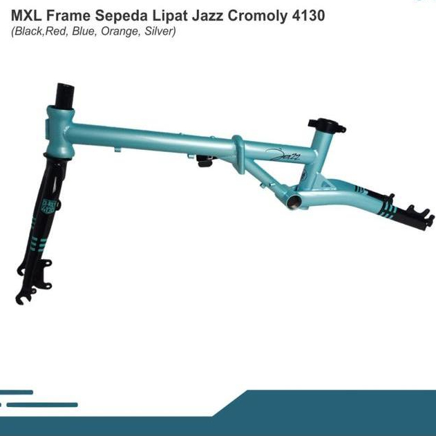 Mxl Frame Sepeda Lipat Jazz Folding Bike Hybrid Bahan Chromoly 16 Discbrake