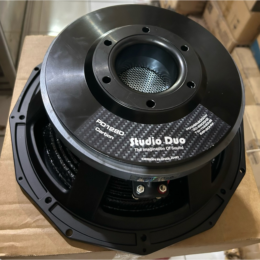 Speaker 12” Studio Duo PD1280 Carbon