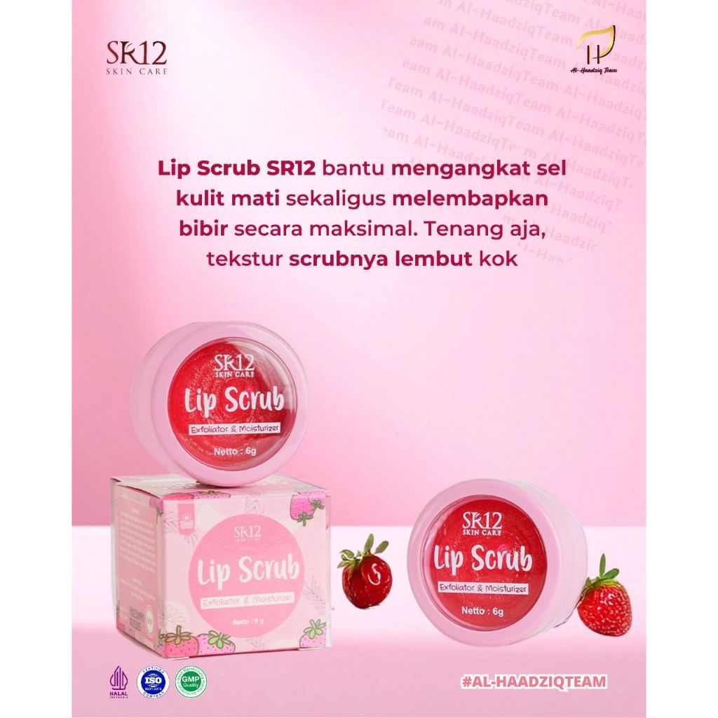LIP SCRUB - LIP SCRUB SR12 - SR12 - SR12HERBAL