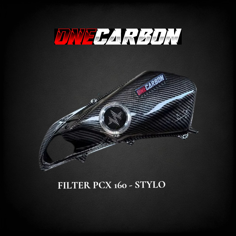 CORONG UDARA FILTER PCX 160 CARBON CORONG DONAT corong donat filter pcx 160 stylo 160 corong filter 