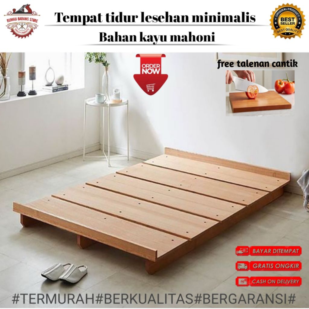 Divan lesehan kayu minimalis divan kasur aesthetic dipan kayu minimalis modern tatakan kasur alas te