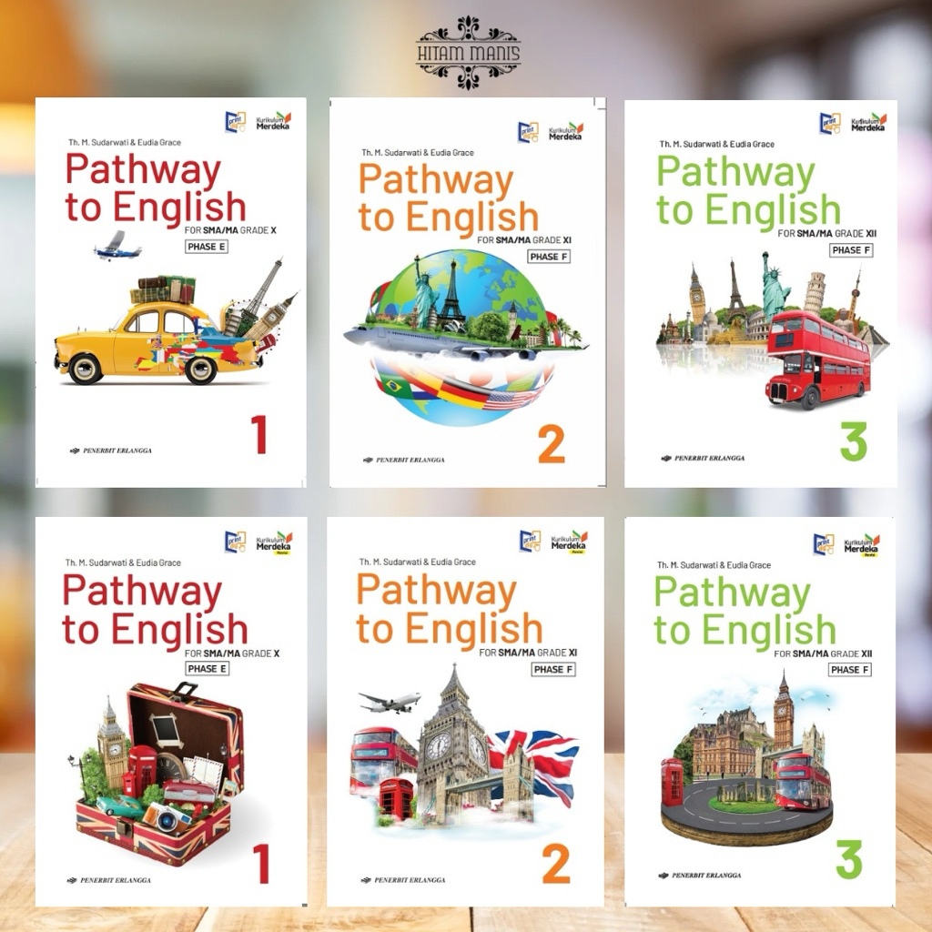PATHWAY TO ENGLISH SMA KURIKULUM MERDEKA PENERBIT ERLANGGA // ERLANGGA PATHWAY TO ENGLISH // PATHWAY