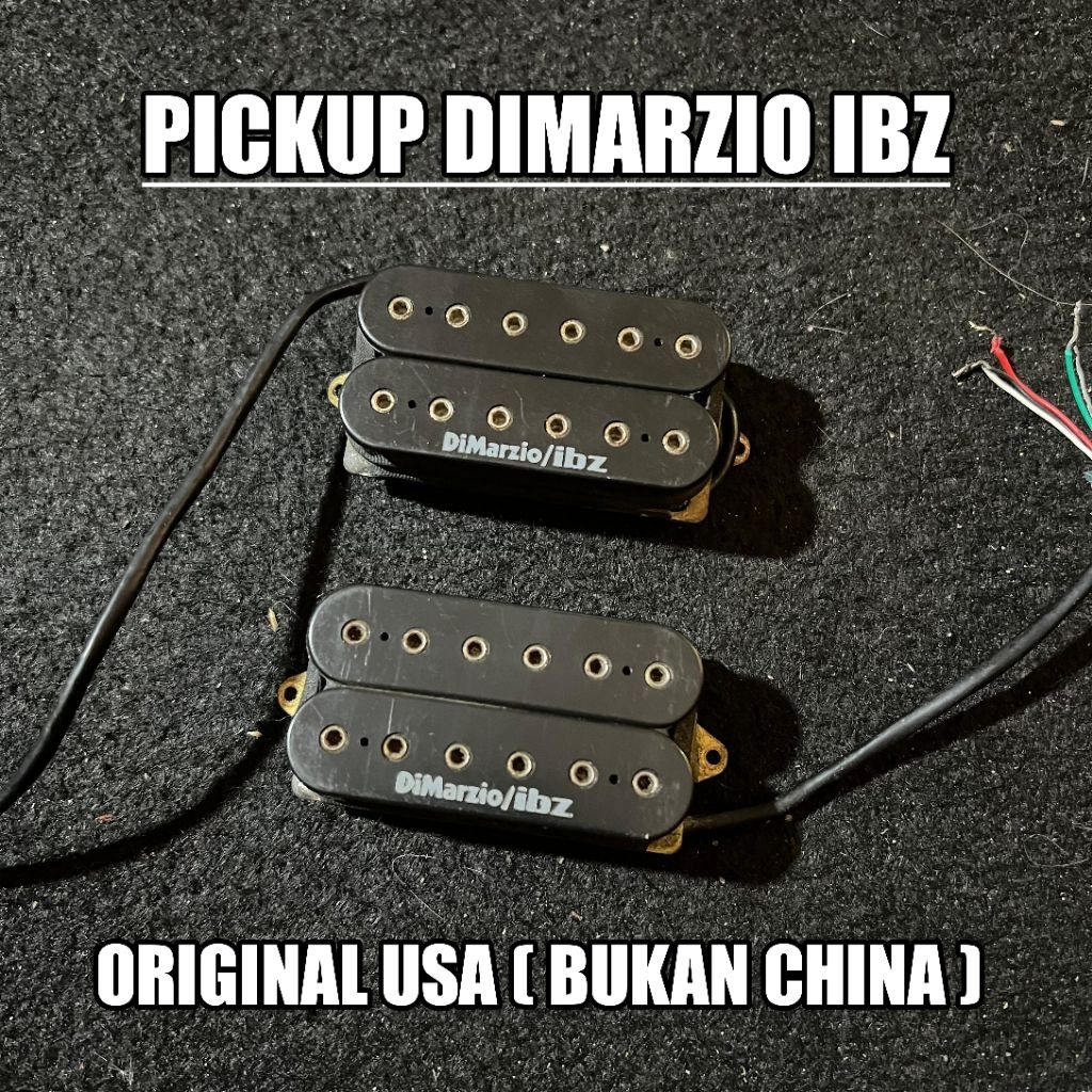 DIMARZIO IBZ USA ORIGINAL ( Bukan Barang China )