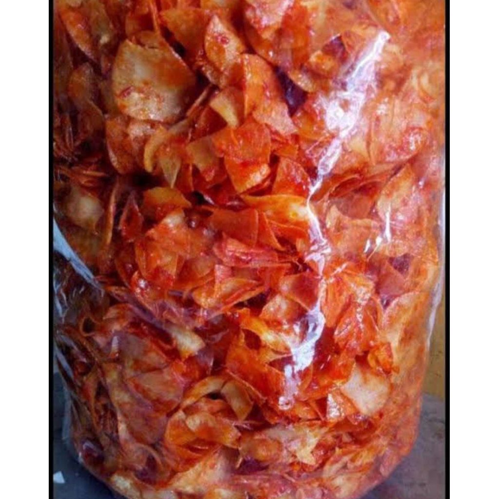 Kripik Singkong Balado Pedas Khas Lampung