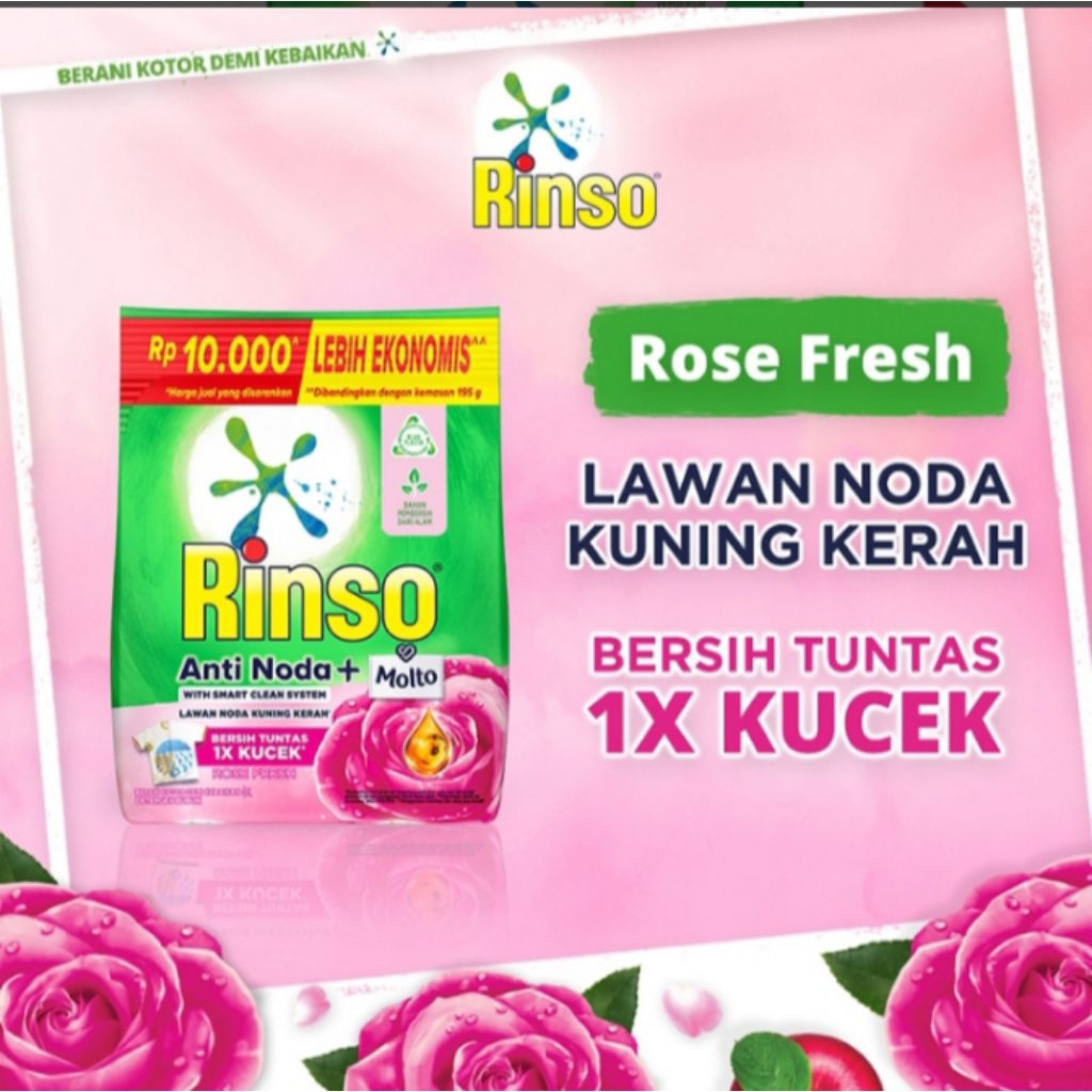 Rinso Detergen bubuk anti noda