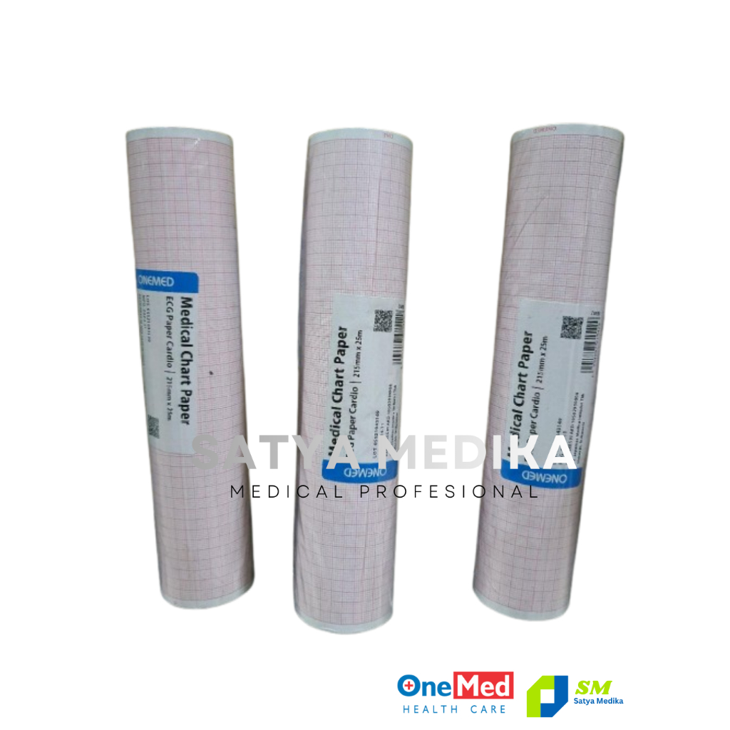 Kertas ekg cardiocare 2000 Kertas ECG 215 x 25 Kertas Ekg 12 chanel onemed