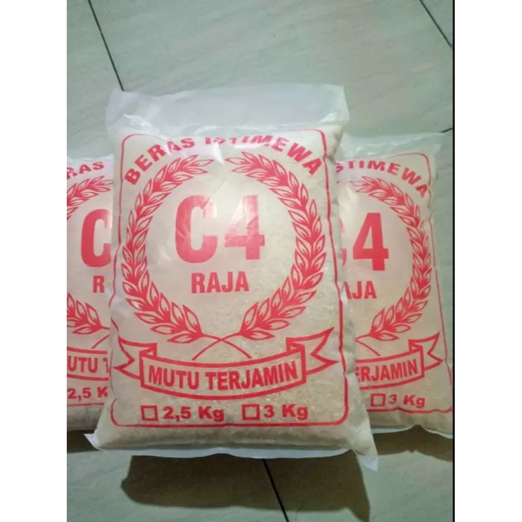 BERAS C4 RAJA 2,5kg