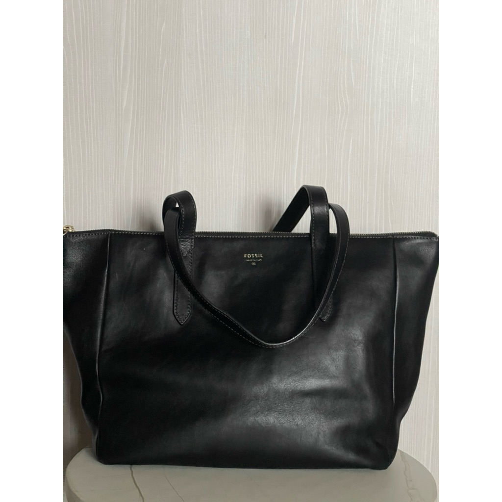 Sydney Shopper Black Tote Bag