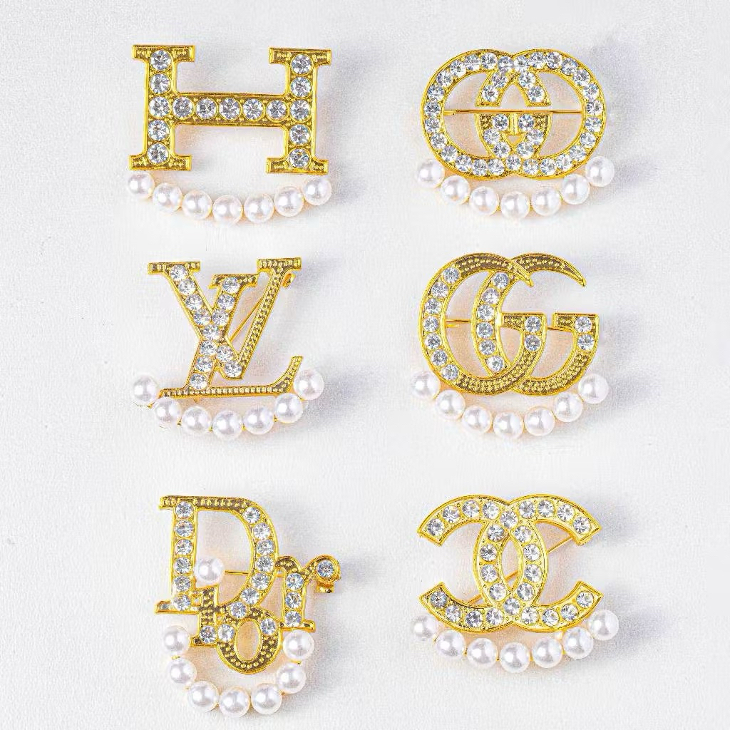 bros dagu bros kebaya pin baju Dior chanel Lv kecil premium