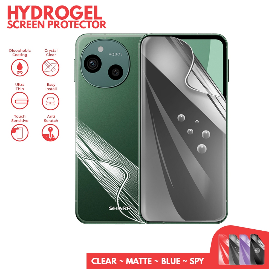 Sharp Aquos  Sense 9 / R9 / R9 Pro Anti Gores Hydrogel - Hydrogel Film Screen Protector