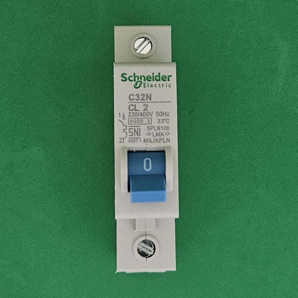MCB Termis Schneider Biru 2 Ampere CL 2