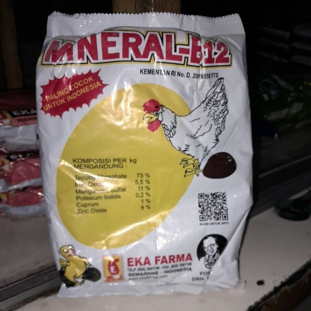 Mineral B12 Mineral Ayam Petelur dan Pedaging