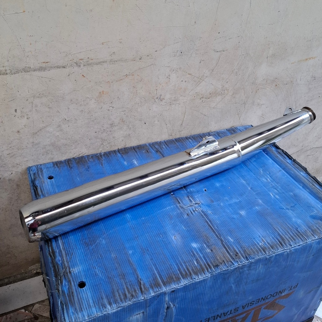 Cylincer only knalpot rx king original asli yamaha sesuai foto standar (barang bekas)