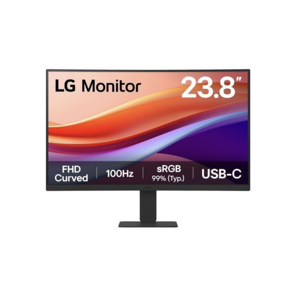 Monitor LG LED 24U421A-B CURVED Full HD 24 Inch Garansi Resmi - LED LG 24"
