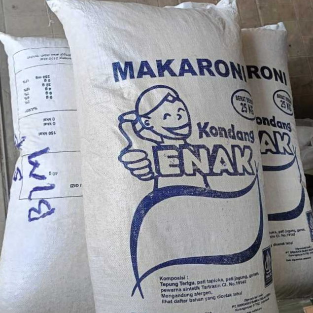 Makaroni KONDANG ENAK mentah bantet / Makaroni mentah 25kg