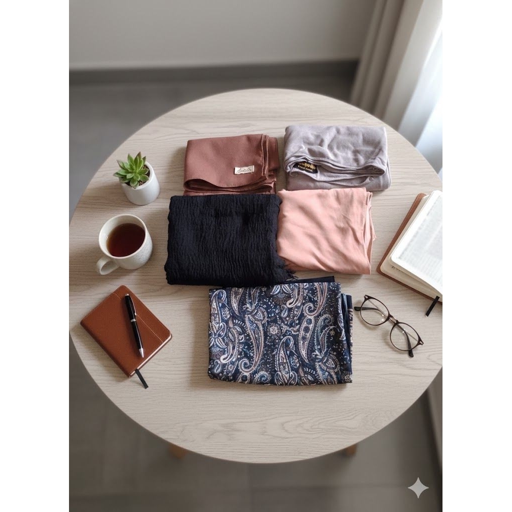 priloved pashmina kaos