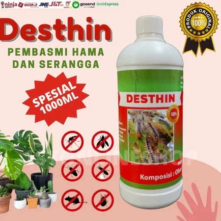 DESTHIN INSEKTISIDA PEMBASMI HAMA TANAMAN ULAT KUTU PUTIH HAMA DAUN