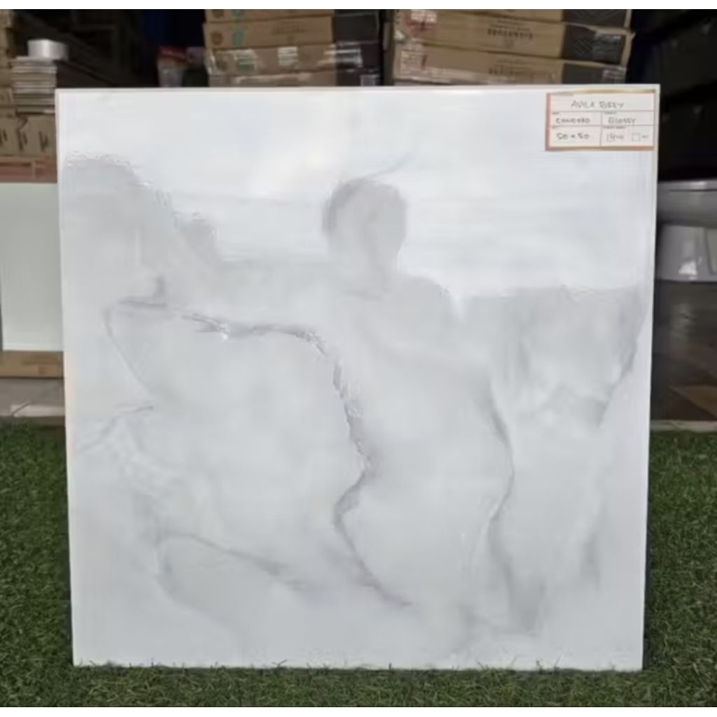 Keramik Lantai 50x50 Avilla Grey || Concord