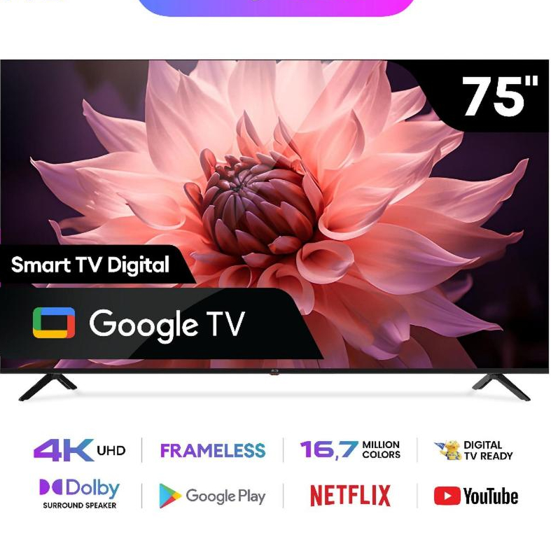 SPC GOOGLE TV 75 INCH 4K QLED - ST 75