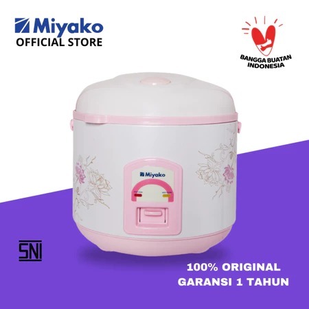 Miyako MCM-638 Magic Com Rice Cooker Penanak Nasi Kapasitas 1.8 Liter Garansi Resmi