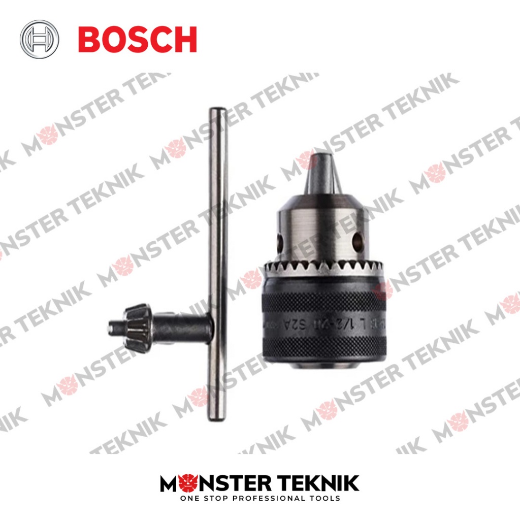 Bosch 10mm Kepala Bor + Kunci Chuck With Key 2608571078