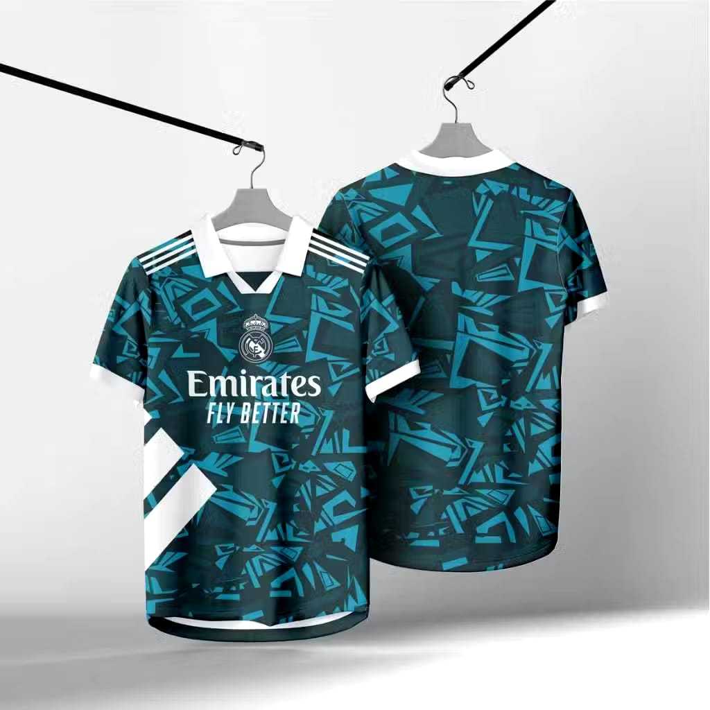 Kaos Jersey Real Madrid Full Printing Pria Dan Wanita Bisa Custom Nama