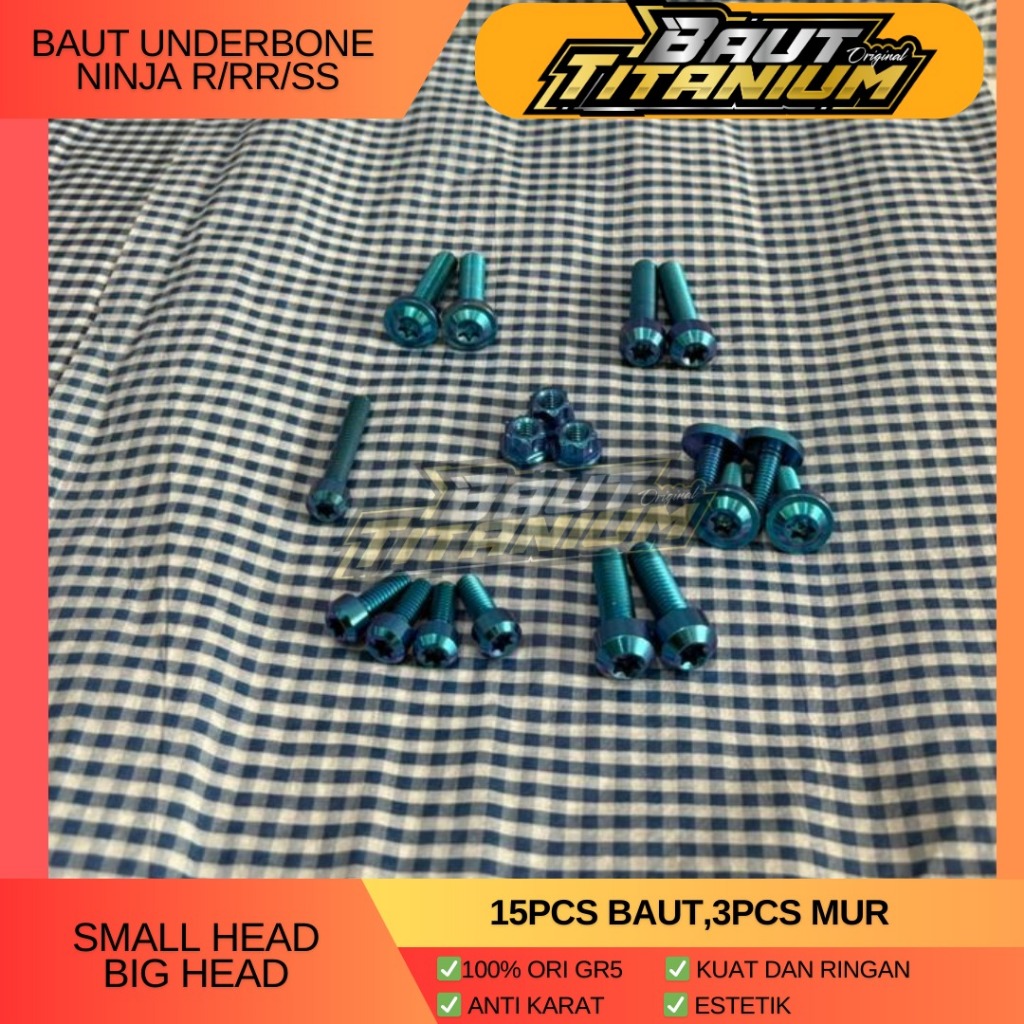 Baut Underbone Ninja R/RR/SS Gr5
