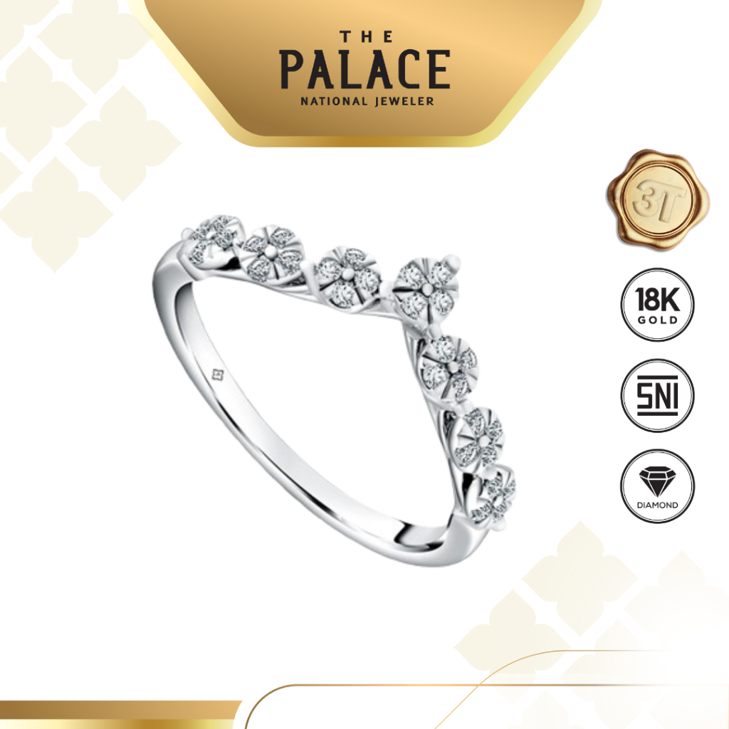 The Palace DJ List Ring V Diamond / cincin wanita