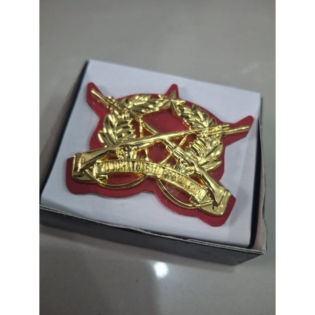 Emblem Baret infanteri TNI AD Jatah