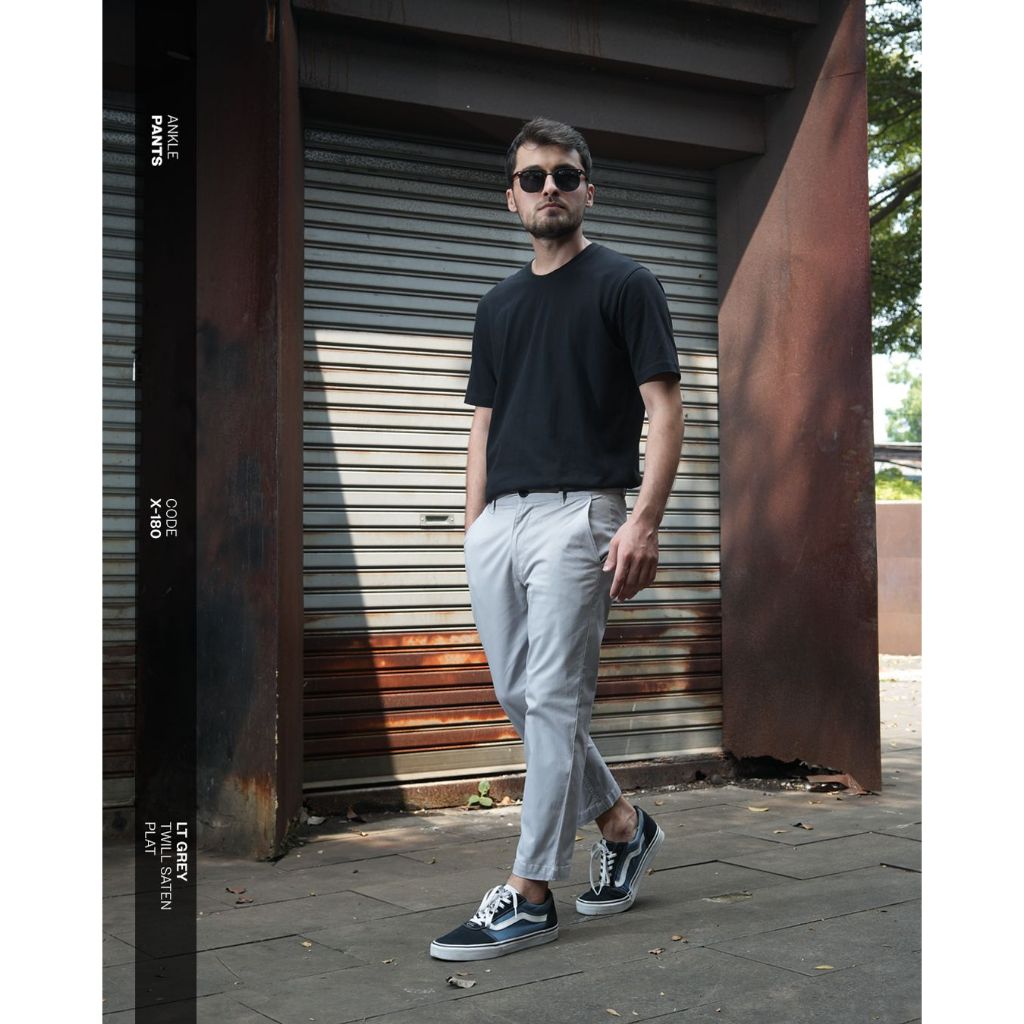 SAMASE Celana Sirwal Ankle Pants X018 - T026 Pakaian Muslaim  Pria Dewasa Original Asli Terbaru