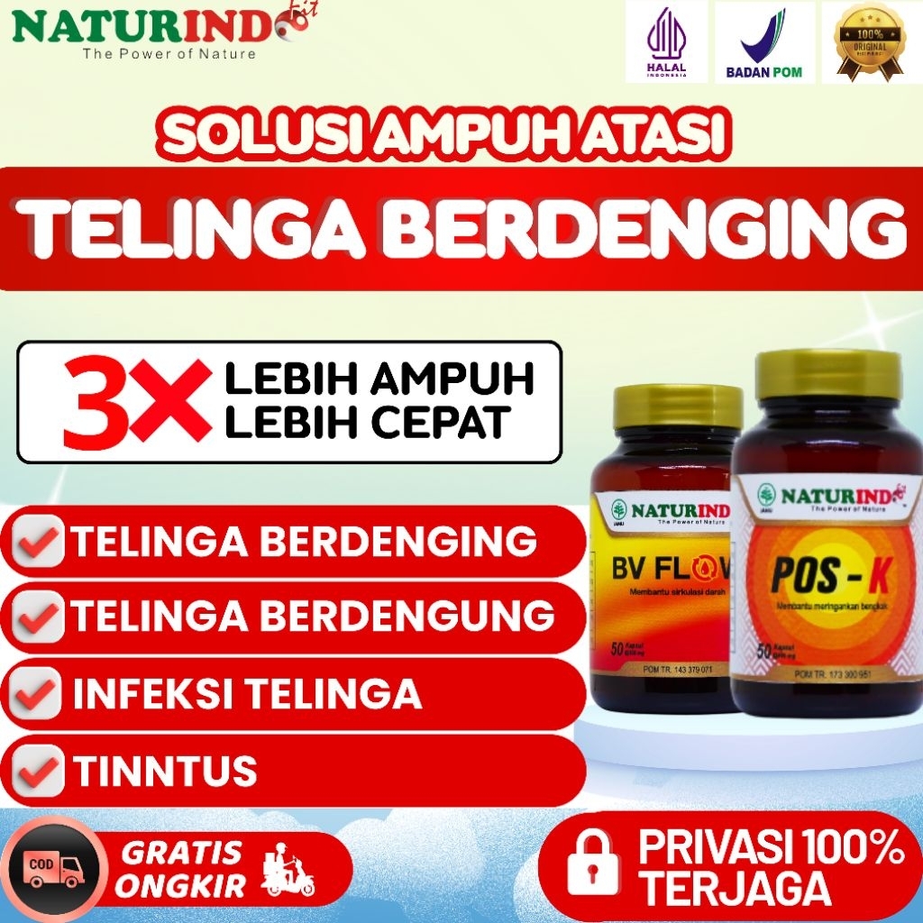 Obat Tinnitus Telinga Berdenging Berdengung Menahun Gangguan Syaraf Telinga Ampuh