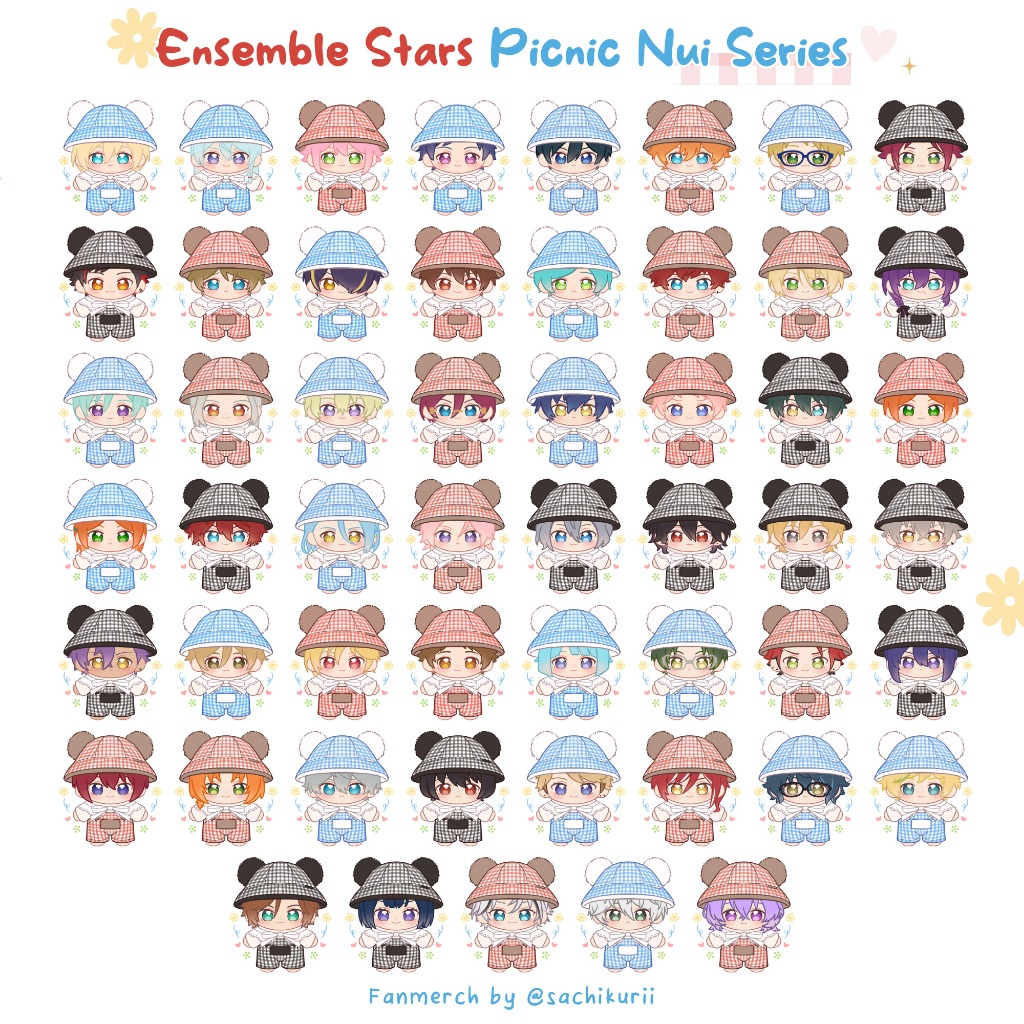 Ensemble Stars Picnic Nui Sticker - Fanmerch by sachikurii
