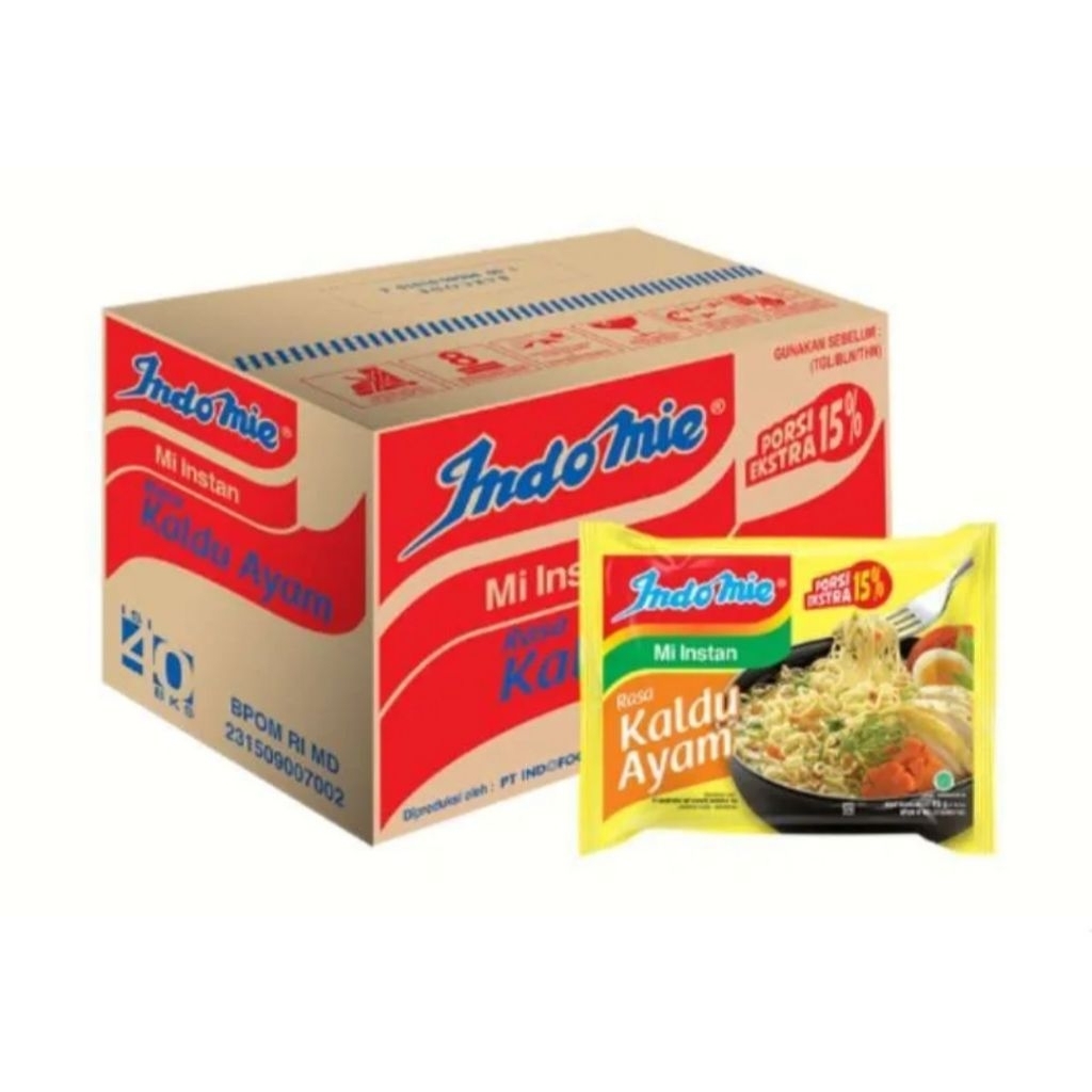 INDOMIE KALDU AYAM 1 DUS ISI 40 PCS