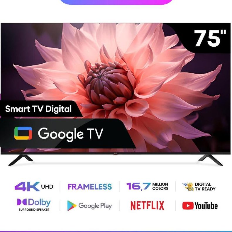 SPC GOOGLE TV 75 INCH 4K QLED - ST75