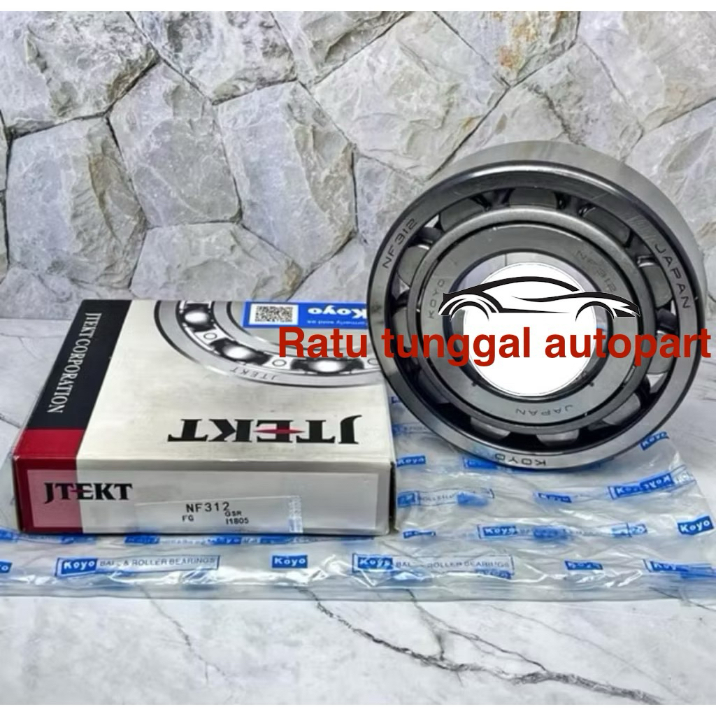 BEARING NF312 KOYO NF312 KOYO UKURAN 60x130x31MM