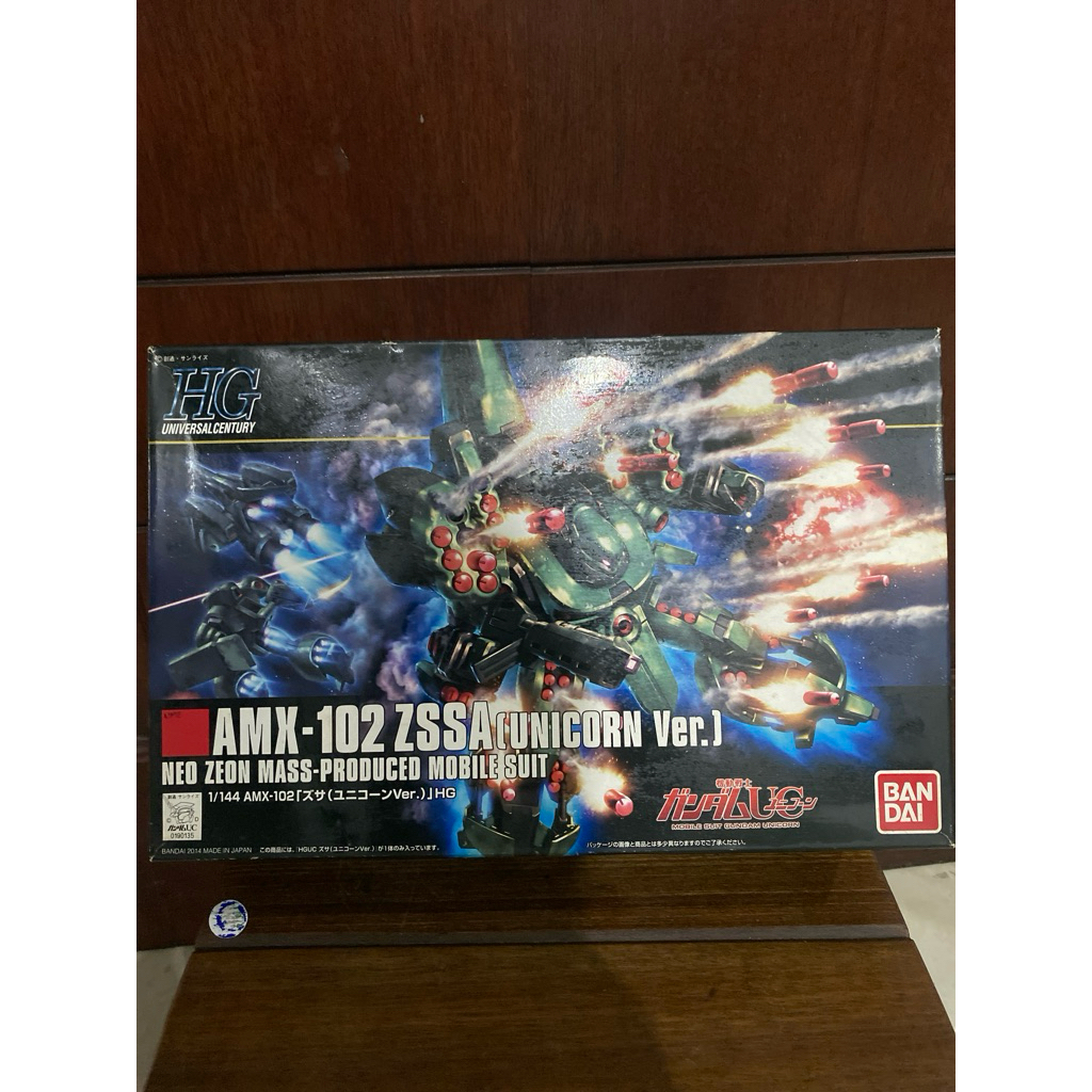 AMX-102 ZSSA (UNICORN VER.) GUNDAM HG