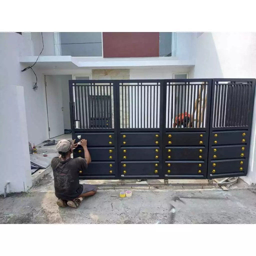Pagar Rumah Minimalis Modern Lipat free survai