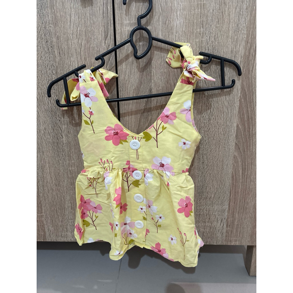 PRELOVE - baju atasan anak perempuan bunga