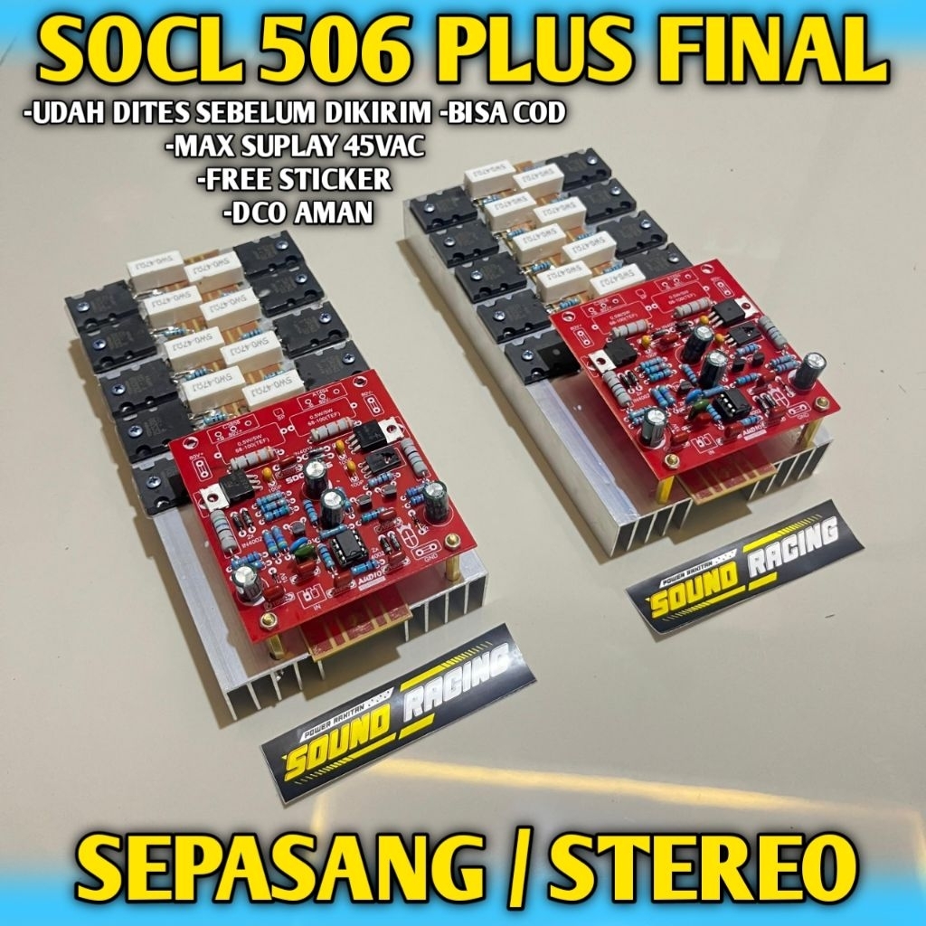 SOCL 506 PLUS FINAL TOSHIBA STEREO