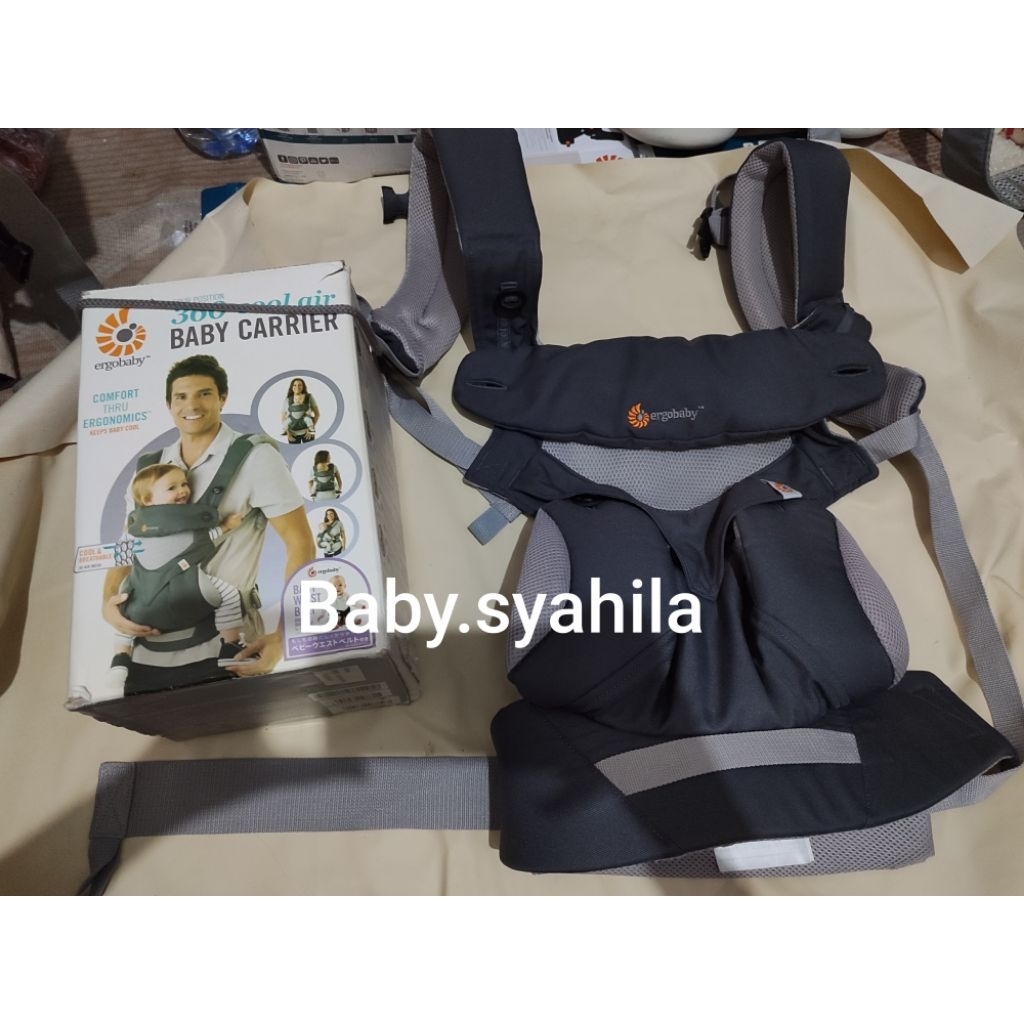 Ergobaby 360 Cool Air Original - Carbon Grey