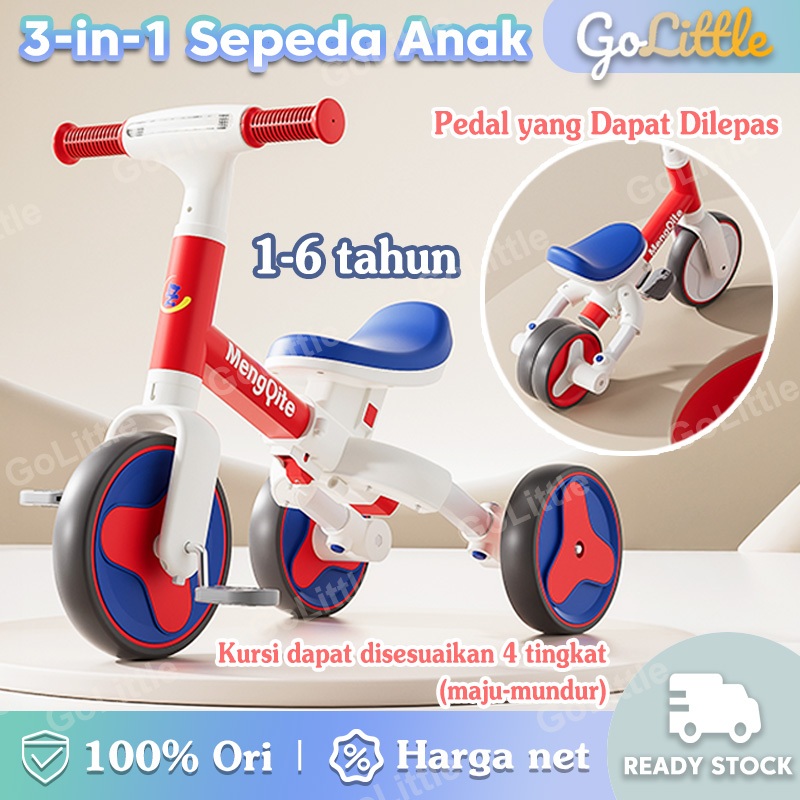 Sepeda Anak 3 In 1 Push Bike