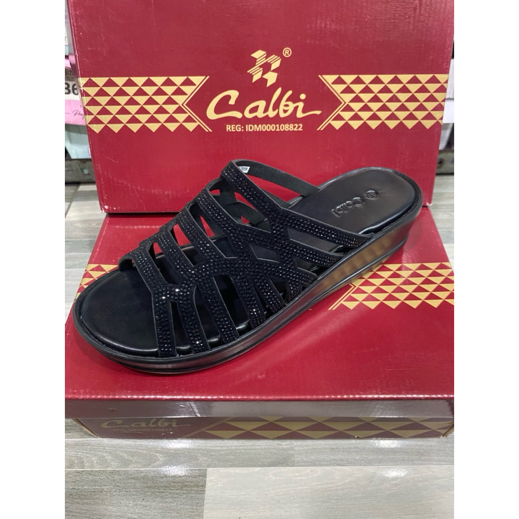 CALBI - RZX.2059 - SANDAL CALBI WANITA WEDGES - SANDAL CALBI ORIGINAL