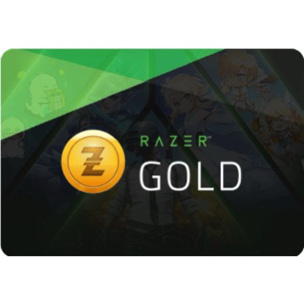 RAZER GOLD GIFT CARD PIN GLOBAL/USA 10 US - 50 US